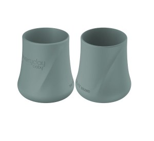 Everyday baby silikonska šalica, 2 komada zelena harmony_600x5003